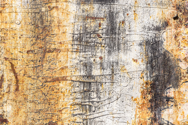 ржавые желтый металлической поверхности текстуры стены металл Сток-фото © grafvision