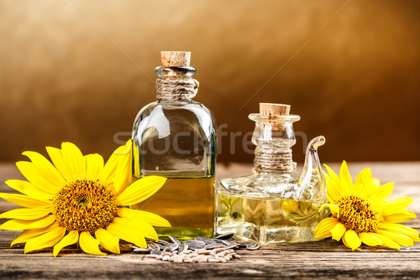Two oil bottle  Stock photo © grafvision