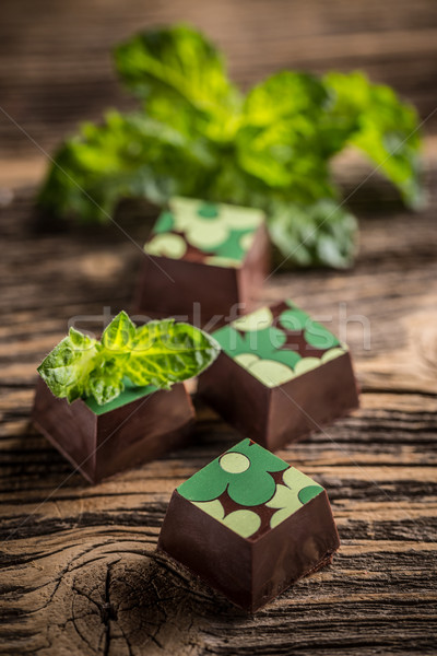Chocolate praline Stock photo © grafvision