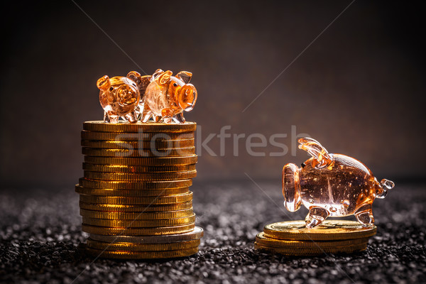 Bitcoin saving concept Stock photo © grafvision