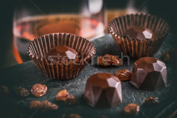 Chocolate praline  Stock photo © grafvision