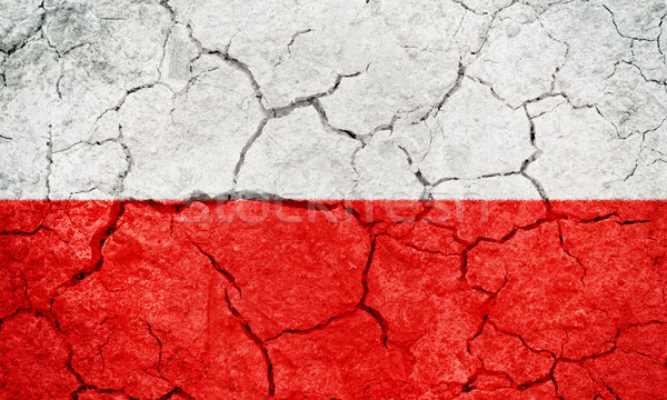 Upper Austria, Austrian state flag Stock photo © grafvision