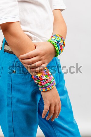 Loom bracelets Stock photo © grafvision