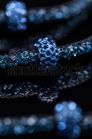 Foto stock: Collar · pequeño · vidrio · piedras · femenino · hermosa