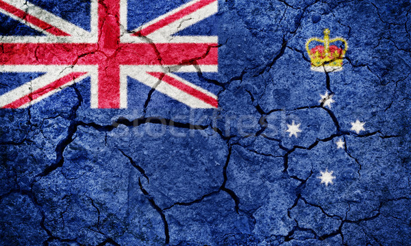 Victoria (Australia) flag Stock photo © grafvision
