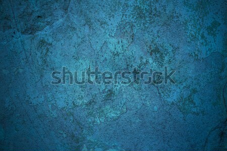 Concrete wall of dark blue color Stock photo © grafvision