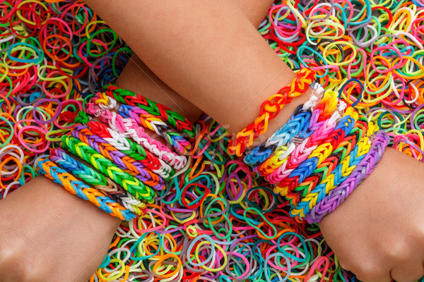 Loom bracelets  Stock photo © grafvision