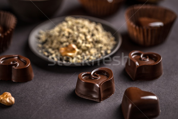 Chocolate sweets Stock photo © grafvision