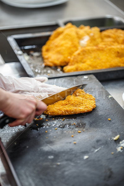 German weiner schnitzel Stock photo © grafvision