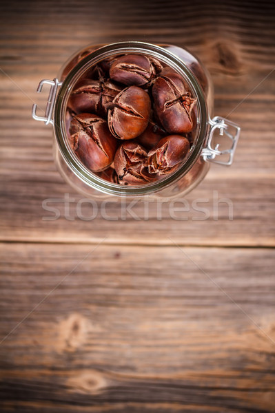 Roasted chestnuts Stock photo © grafvision