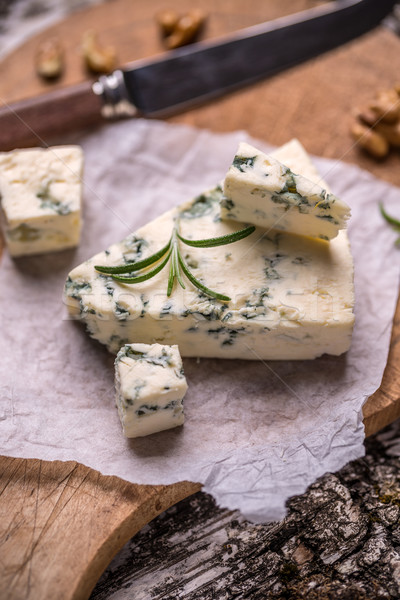 Blue stilton cheese Stock photo © grafvision
