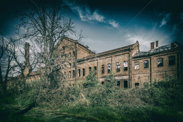 Abandoned and forgotten building Stock photo © grafvision