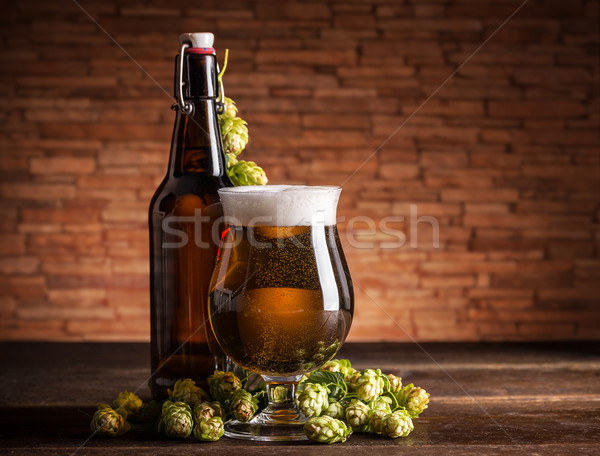 Beer copmposition Stock photo © grafvision