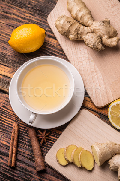 Ginger tea Stock photo © grafvision