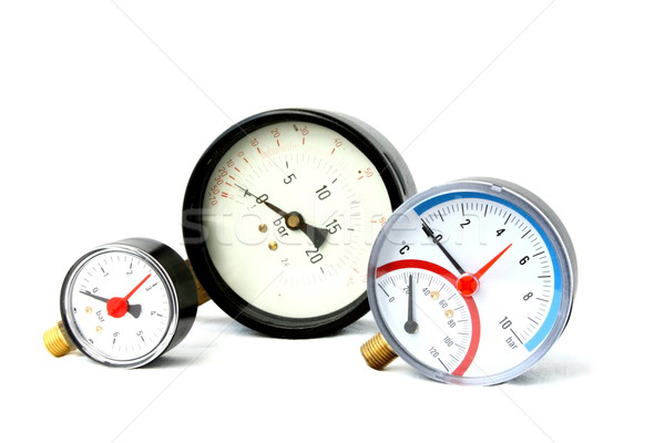 pressure meters isolated Stock photo © grafvision