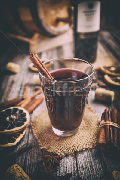 Hot wine for winter and Christmas  Stock photo © grafvision
