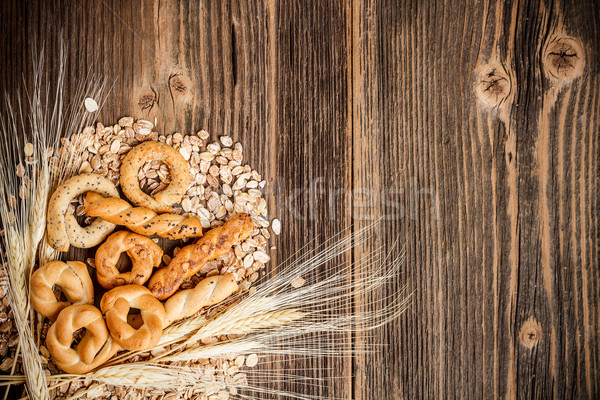 Dry pretzel Stock photo © grafvision