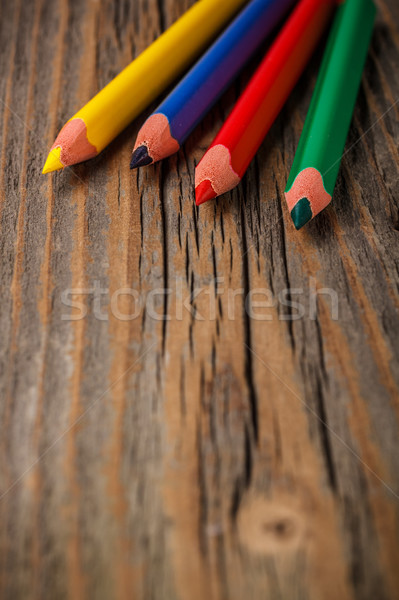 Colour pencils Stock photo © grafvision