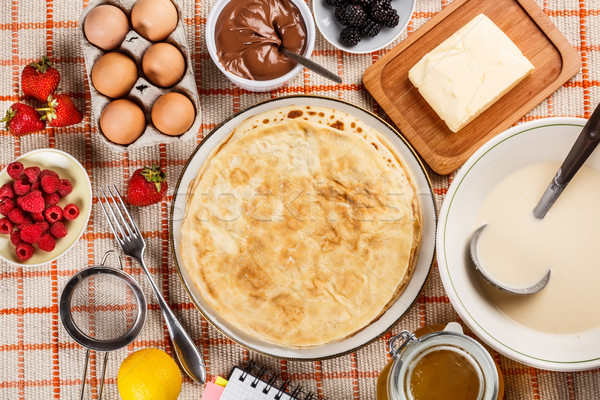 Stock photo: Pancakes