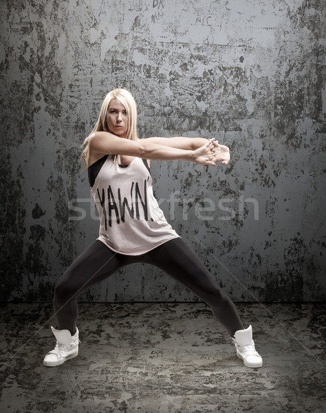 Modern hip-hop dancer  Stock photo © grafvision