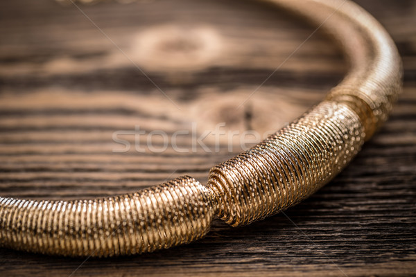 металл женский ожерелье деревенский моде Сток-фото © grafvision