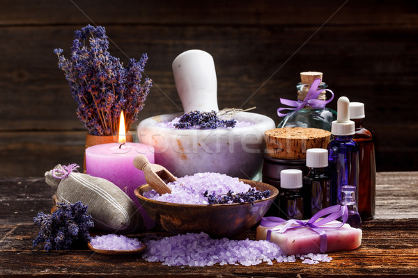 Still life with lavender Stock photo © grafvision