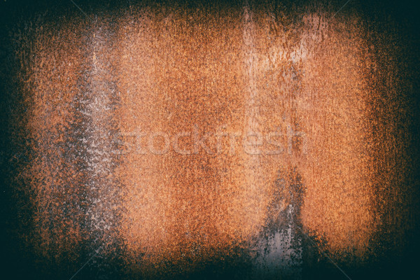 Tekstury metalu ciemne zardzewiałe tekstury ściany Zdjęcia stock © grafvision