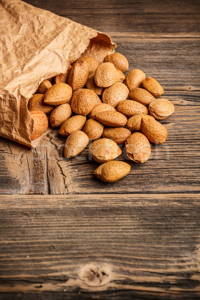 Almond nuts Stock photo © grafvision