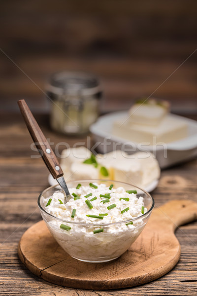 Cottage cheese Stock photo © grafvision