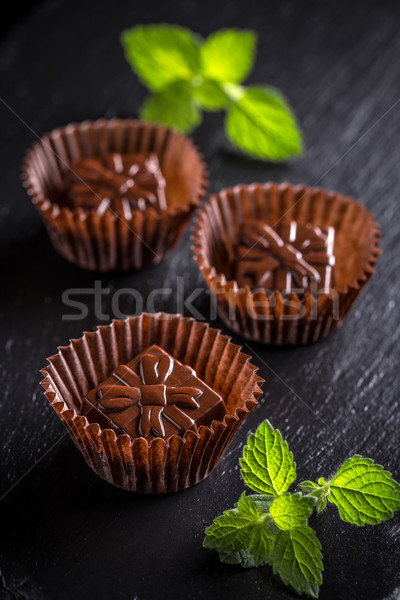 Chocolate truffle Stock photo © grafvision