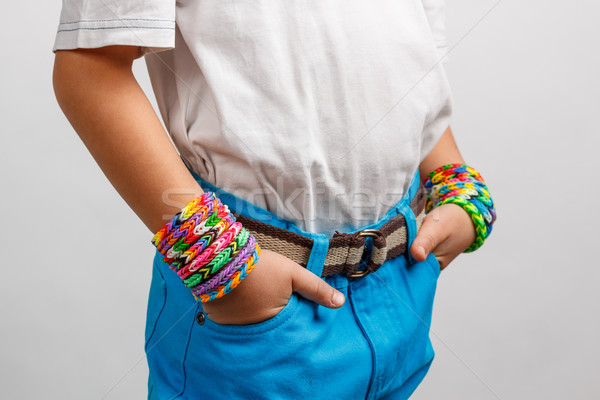 Loom bracelets Stock photo © grafvision