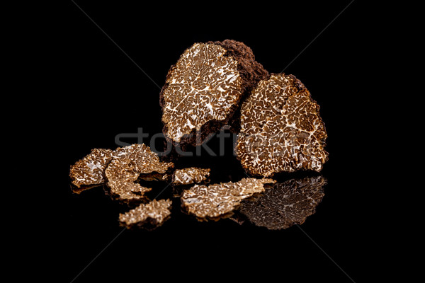 Black truffles mushrooms Stock photo © grafvision
