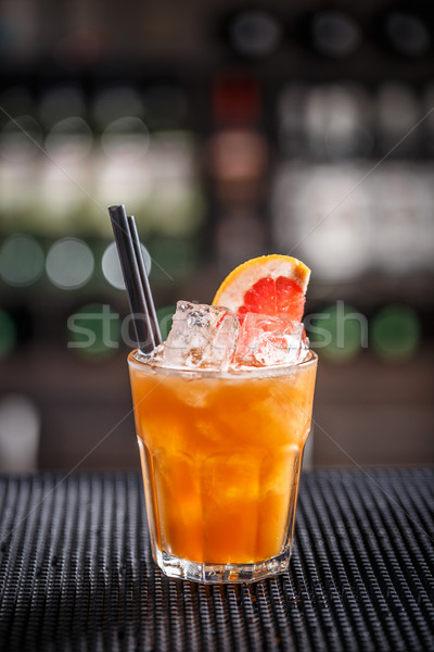 алкогольные напитки напиток Бар борьбе ночной клуб фрукты Сток-фото © grafvision