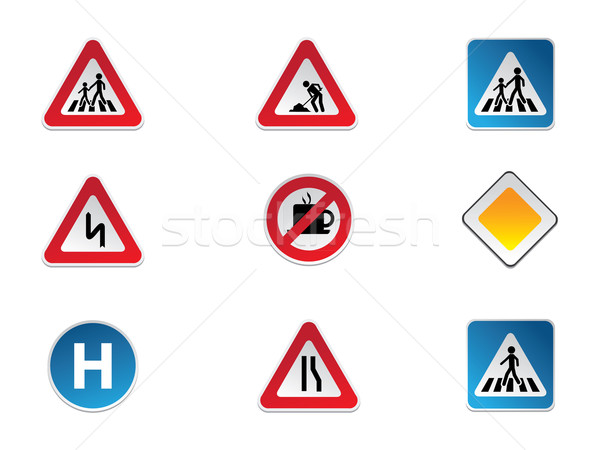 Road Signs Stock photo © graphit