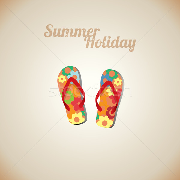 Summer Holiday cards Stock photo © graphit