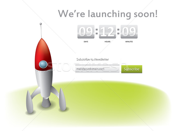 Launching site Stock photo © graphit