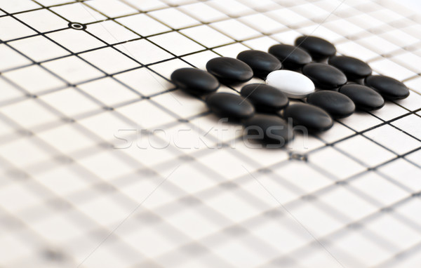 Traditional Chinese Board Game - Go Stock photo © grasycho