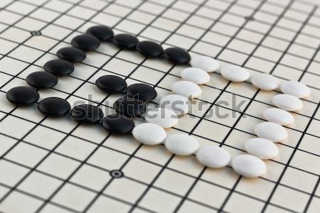 Chinese bordspel hand veld ruimte dood Stockfoto © grasycho