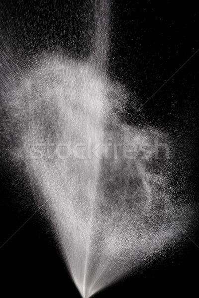 Highspeed Photography of Explosion of Water Filled Spray on blac Stock photo © grasycho