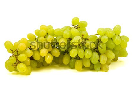 Raisins verts blanche fraîches fruits été raisins Photo stock © Grazvydas