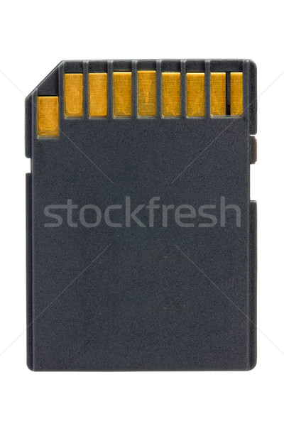 Black SD Memory Card Stock photo © Grazvydas