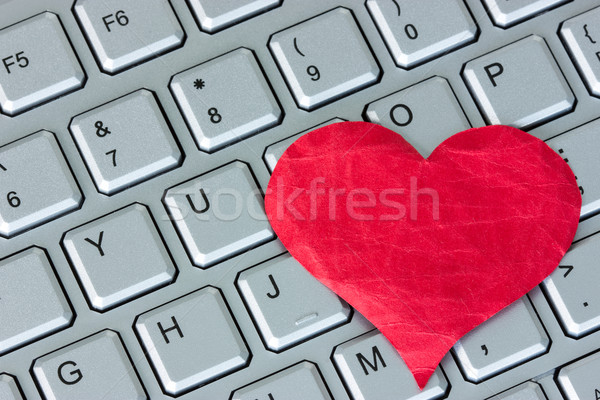 Internet dating concept Stock photo © Grazvydas