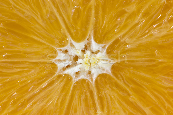 centre of orange fruit Stock photo © Grazvydas