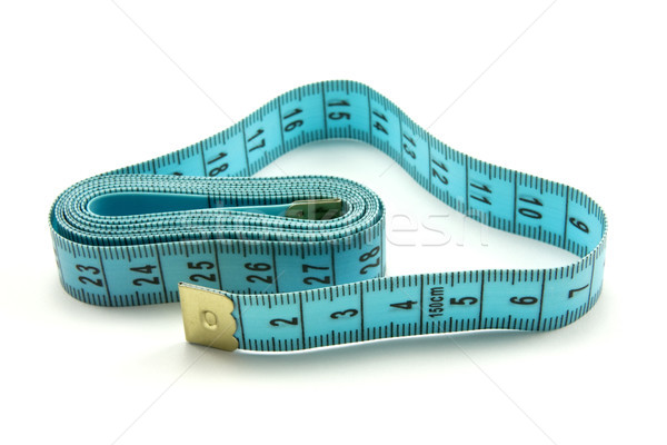 blue measure tape Stock photo © Grazvydas