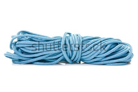 Azul corda nylon utilidade branco segurança Foto stock © Grazvydas