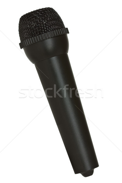 Dynamische Wireless Mikrofon isoliert weiß Musik Stock foto © Grazvydas