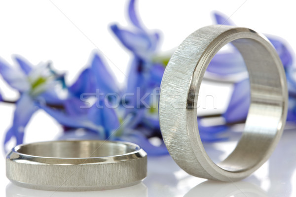rings with flowers in the background  Stock photo © Grazvydas