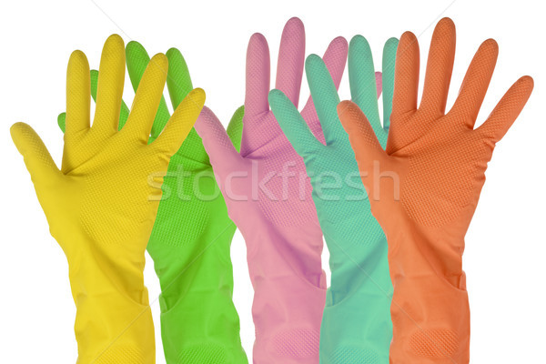 five color  gloves  Stock photo © Grazvydas