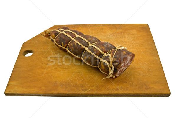 Smoked sausage Stock photo © Grazvydas