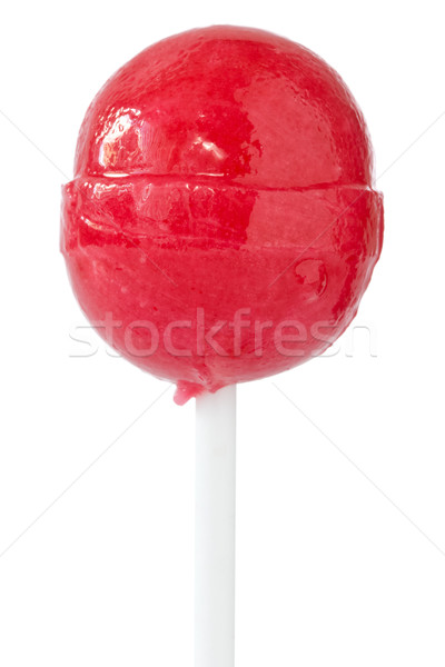 Red lollipop Stock photo © Grazvydas